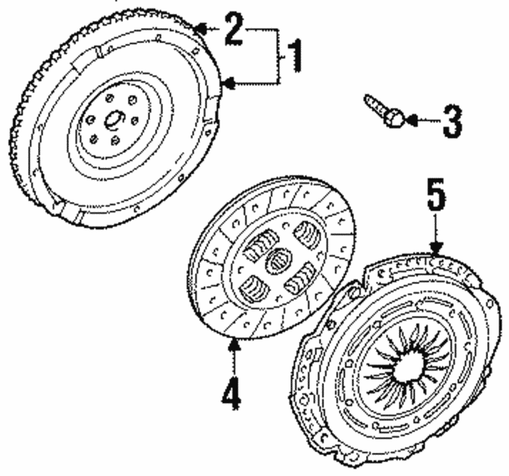 Pressure Plate - Ford (YS8Z-7563-AA)