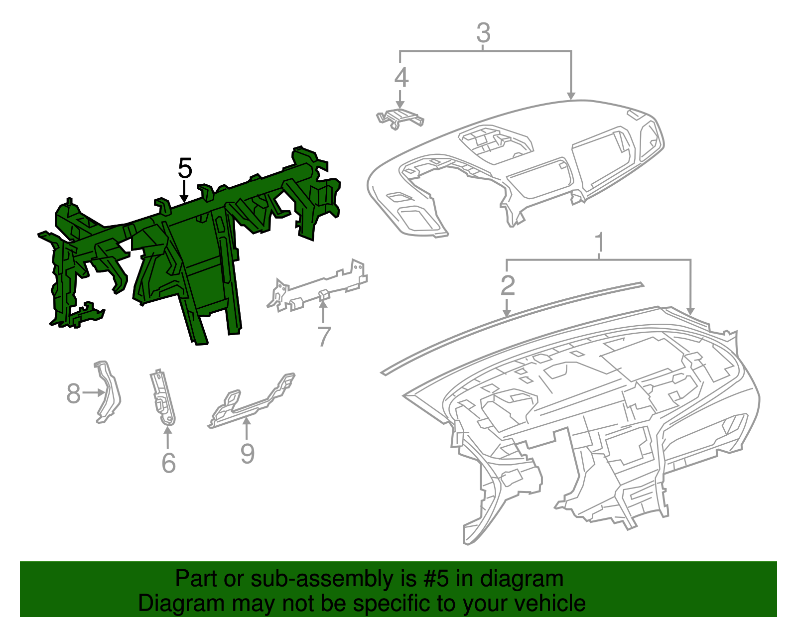 Reinforced Beam - GM (95417349)