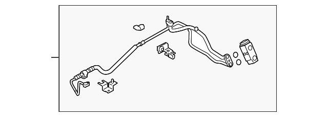 2007-2009 Kia AC Line 97775-2F800 | QuirkParts