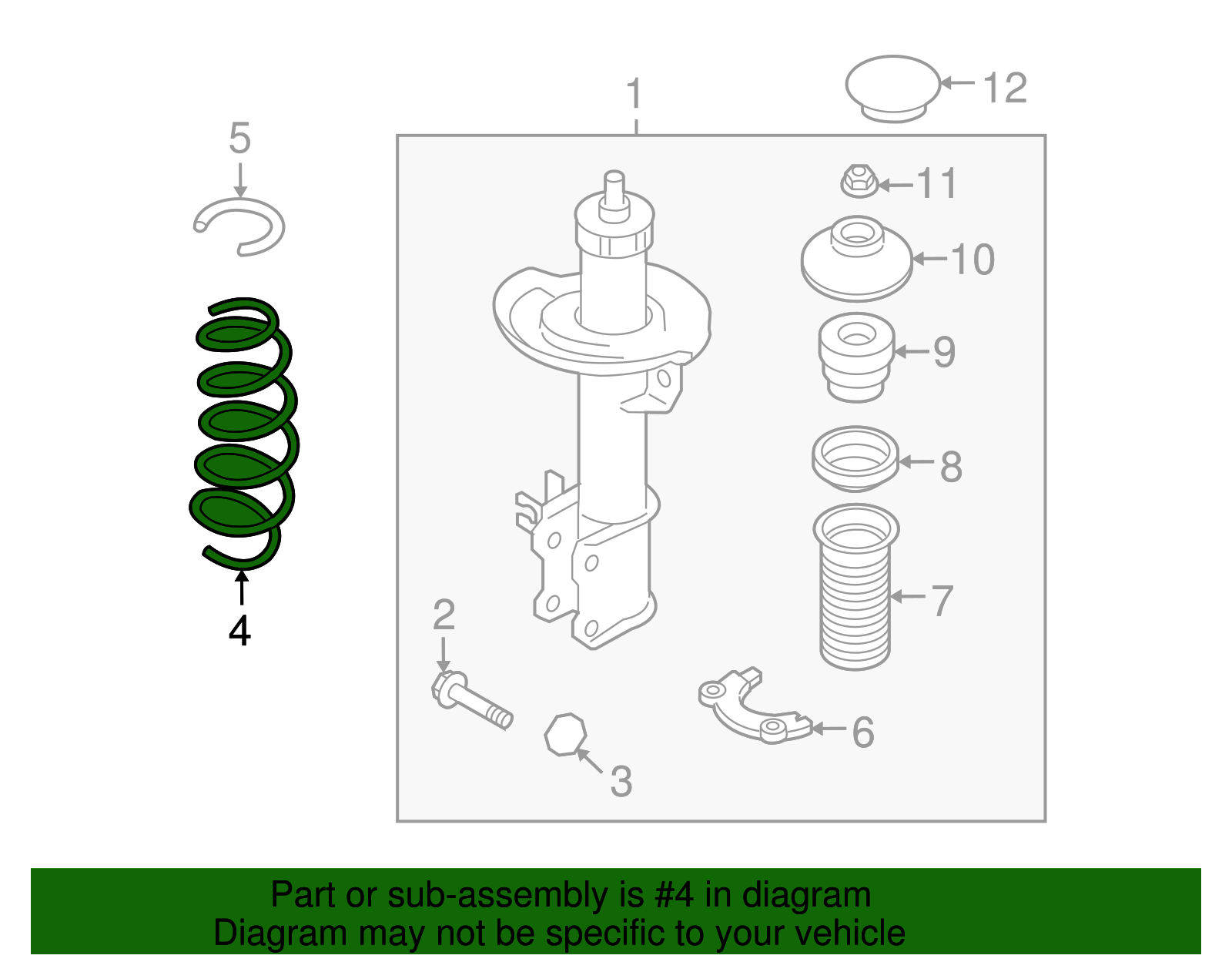 Spring Set, Front - GM (93179698)
