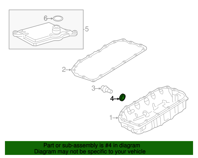 90471PX4000 Transmission Drain Plug Crush Washer (18MM) 19902021