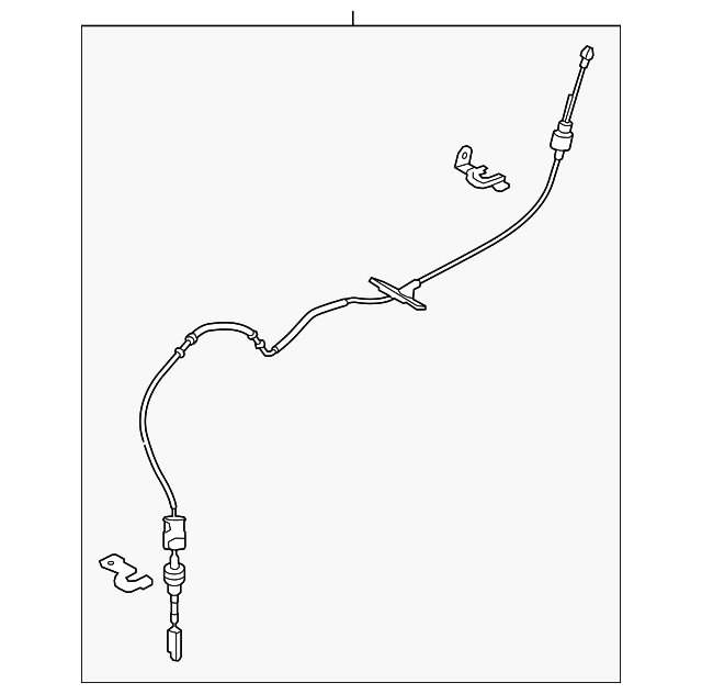20132018 Ford CMax OEM Shift Control Cable DM5Z7E395D Ford Parts