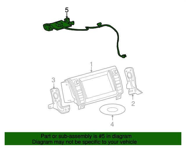 20072013 Toyota GPS Antenna 8686034020 Toyota Parts Center