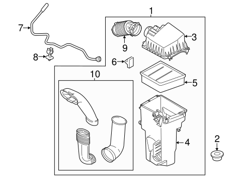 Air Intake for 2016 Ford Fiesta TascaParts