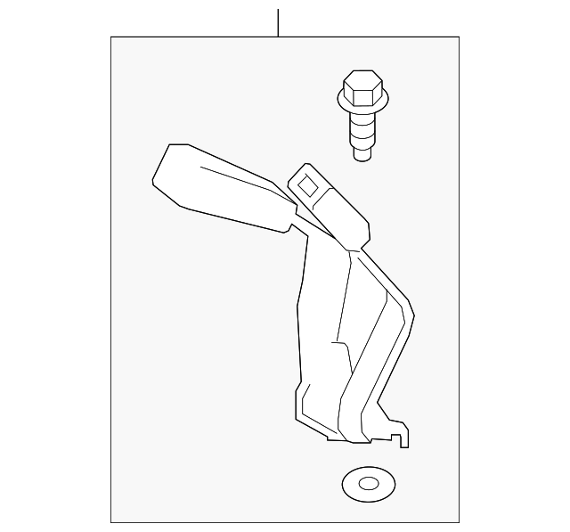 20162020 Honda HRV Buckle Set, R Rear Seat Belt *NH900L* (Deep Black