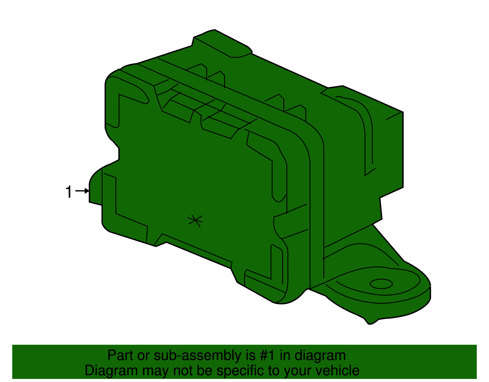 Suspension Yaw Sensor - GM (10307709)