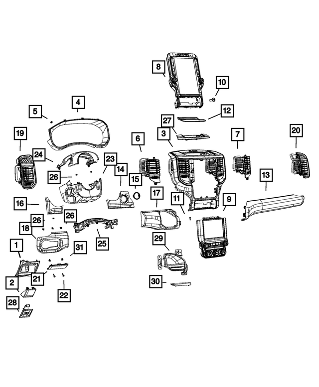 thumbnail image 2 of Parking Brake Handle For 1967-1974 MoPar A-Body (Dart, Barracuda, Duster) - Replaces 2823549 2 of 6