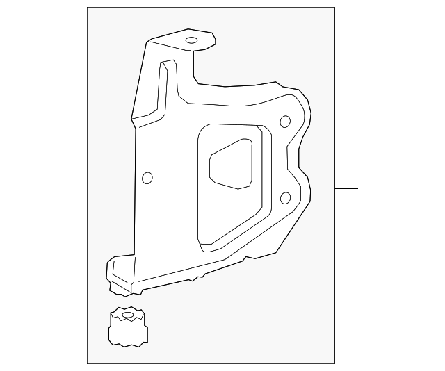 Mount Bracket - Toyota (88463-WAA01)