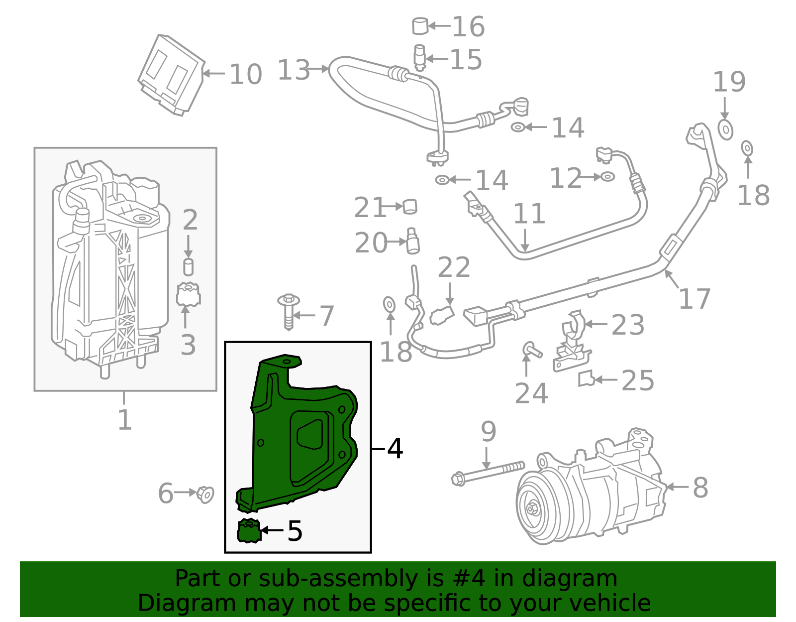 Mount Bracket - Toyota (88463-WAA01)