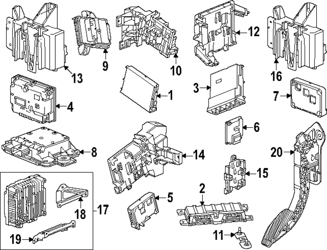 2024 GM Control Module - 85532096 | Findlay Auto Parts