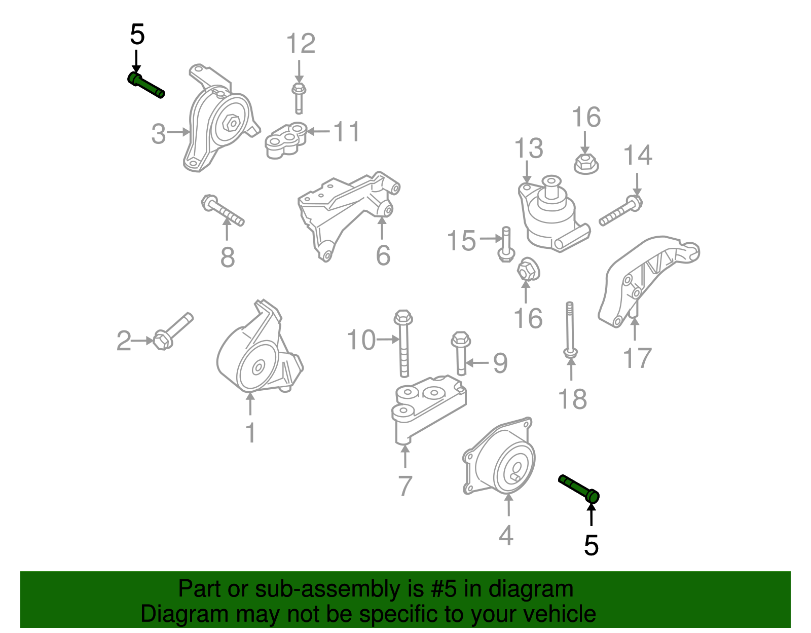 Multi-Purpose Bolt - GM (11099661)