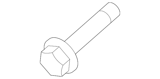 M12x35 Engine Front Mount Bolt - GM (11099491)