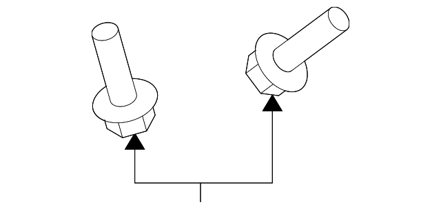 M6x1x25 Multi-Purpose Bolt - GM (11588544)