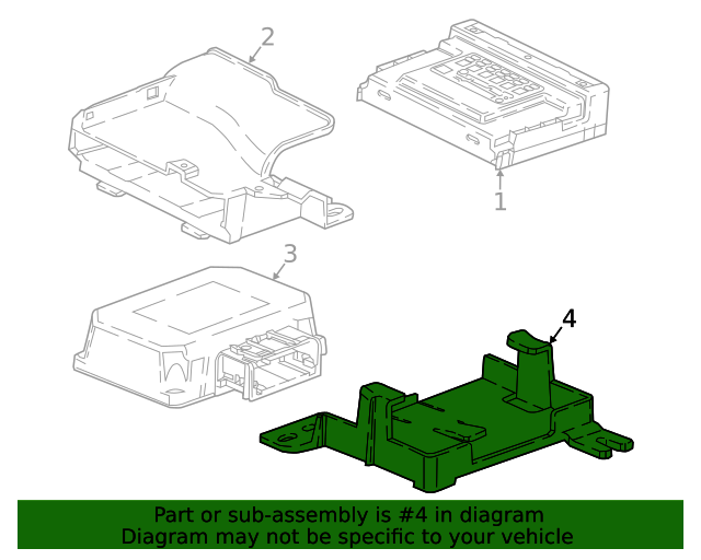 20212023 Buick Envision Multifunction Power Supply Converter Bracket