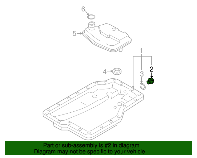 19852019 Mazda Drain Plug HE0310404 MazdaParts