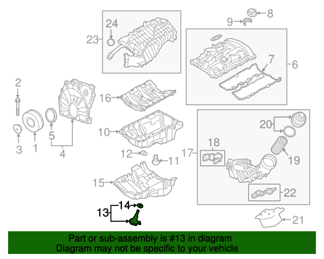 Genuine BMW 12615A14C01 Oil Leveling Sensor 136040 FREE