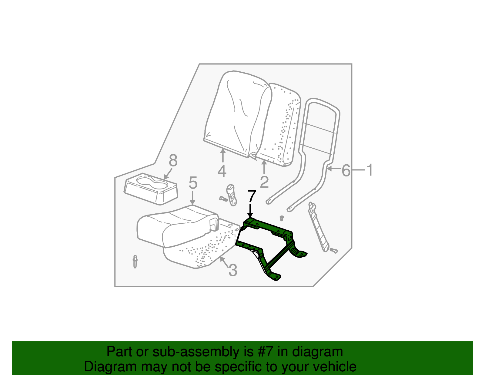 Mount Bracket - GM (88941216)