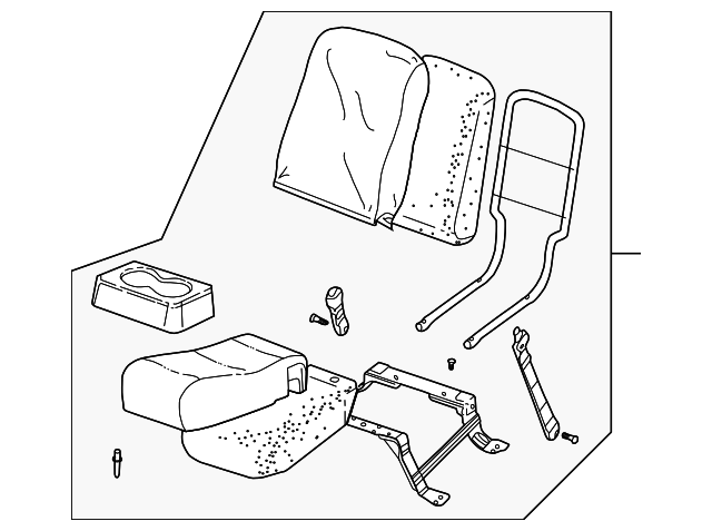 Seat Assembly - GM (88942276)