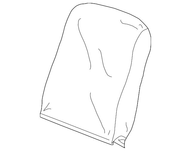 Seat Back Cover - GM (89043681)