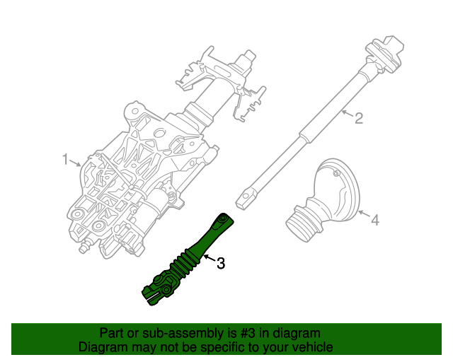 32306788156 20102019 BMW UJoint (32306788156) BMW of South