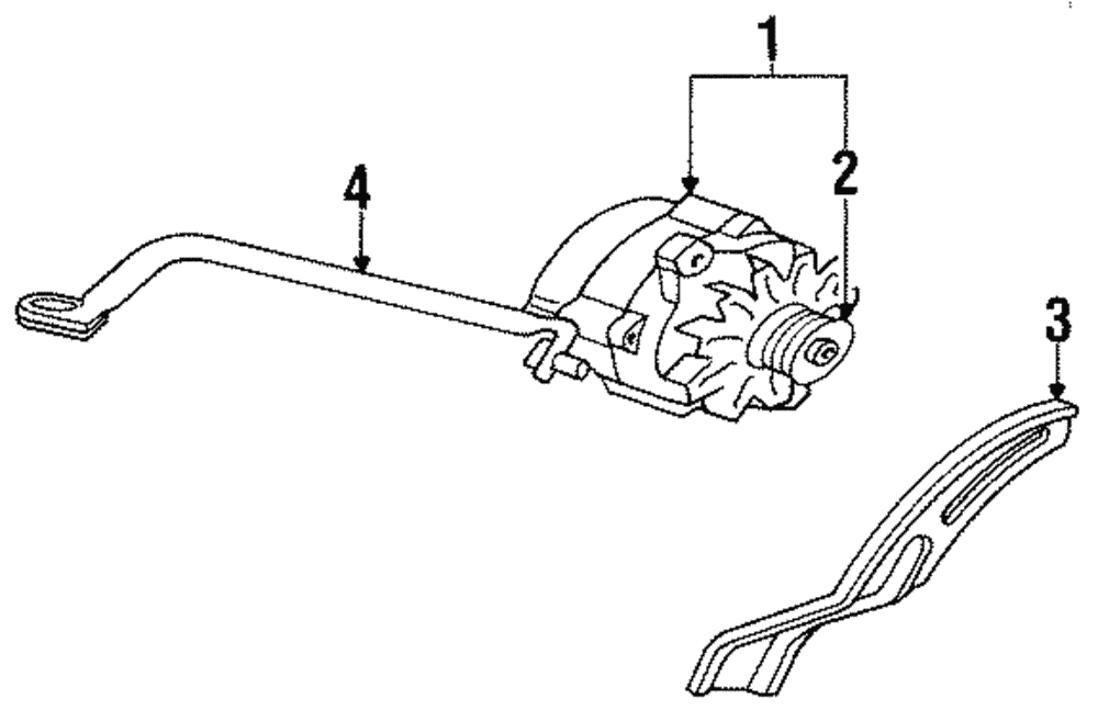 Alternator Pulley - Ford (E7LZ-10344-A)