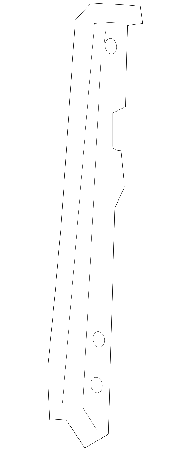 20192023 Ford Ranger Corner Panel Driver's Side (LH) KB3Z99286E71A