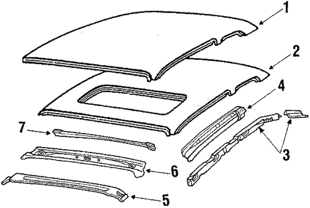 Roof Panel - GM (20445313)