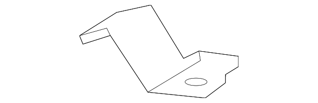 Radiator Surge Tank Inlet Pipe Bracket - GM (84093181)