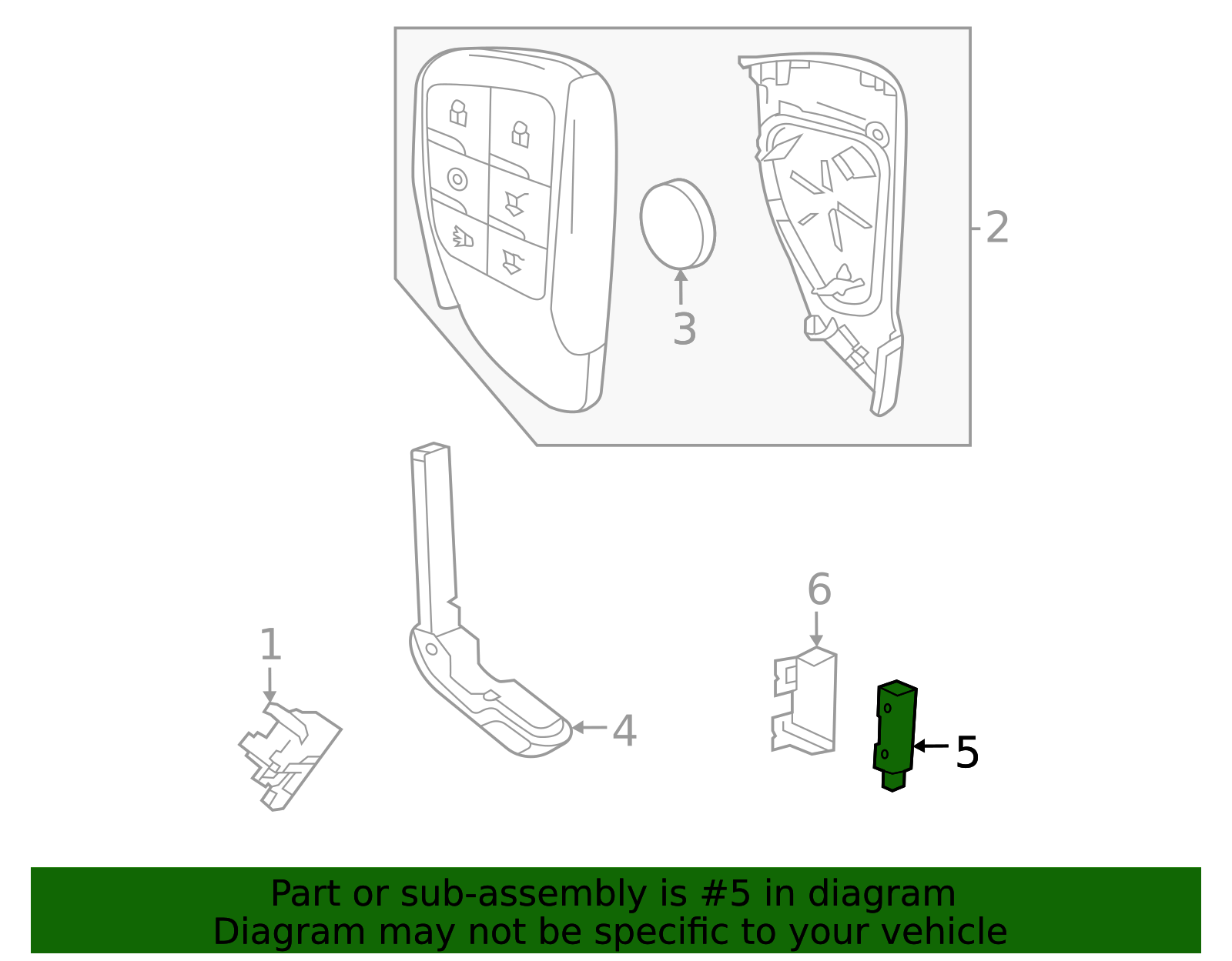 Keyless Entry Antenna - GM (13545326)