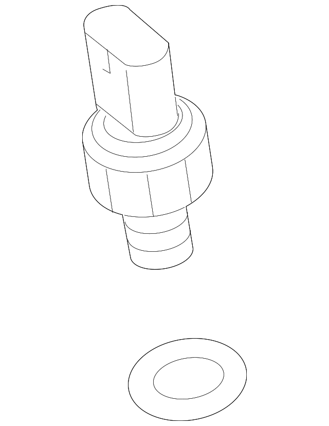 20192024 GM Engine Oil Pressure and Temperature Sensor 12685371 GM