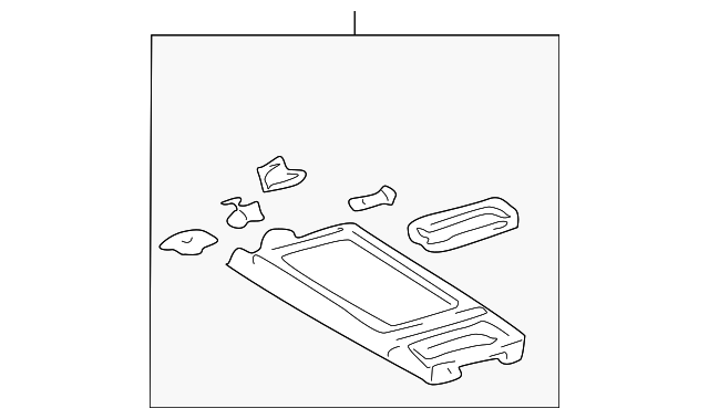 Tray - Cadillac (89039671)