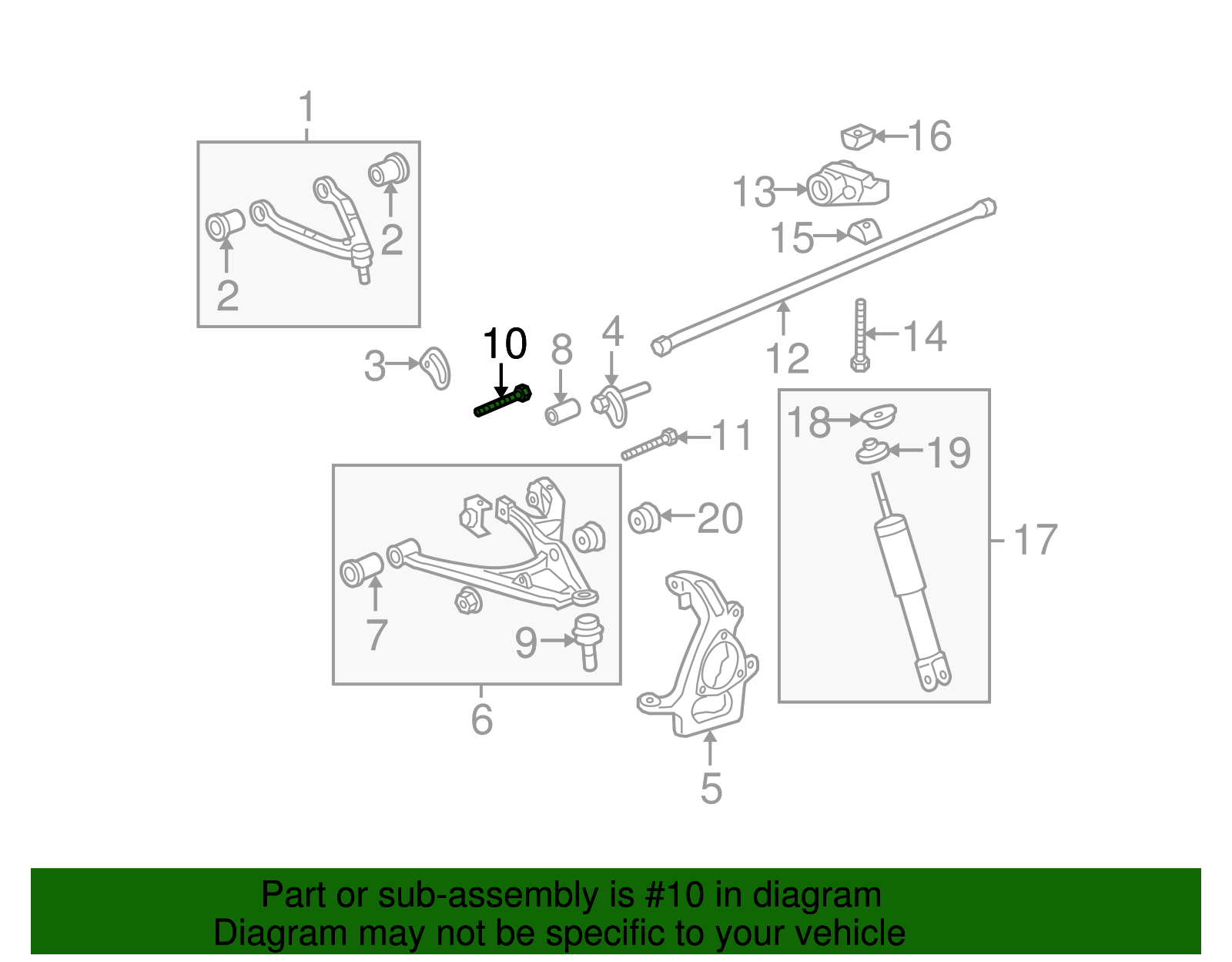 M16x2x118 Multi-Purpose Bolt - GM (15733533)