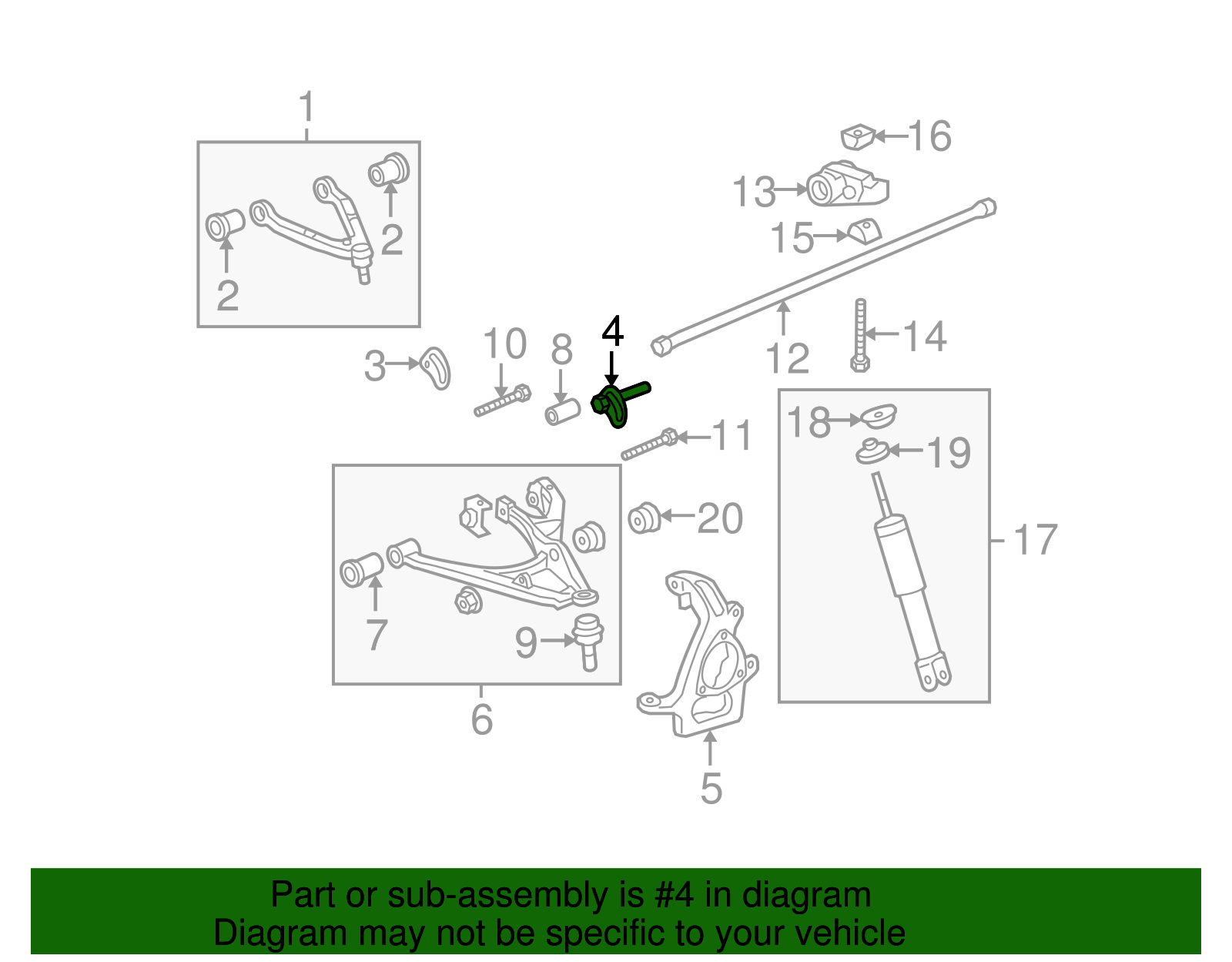 Multi-Purpose Bolt - GM (11588463)