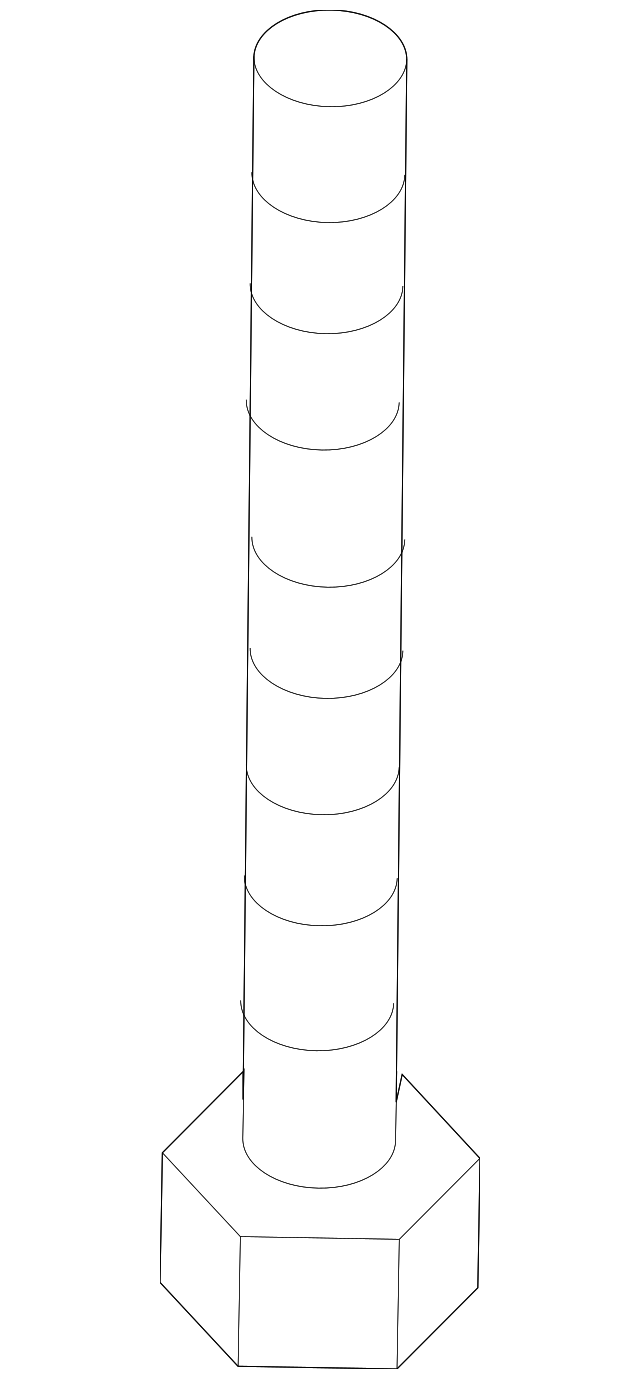 Torsion Bar-Adjuster Bolt - GM (11588306)