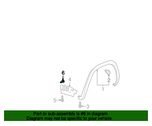 2011-2025 Volkswagen Fender Liner Nut WHT-004-694 | OEM Parts Online