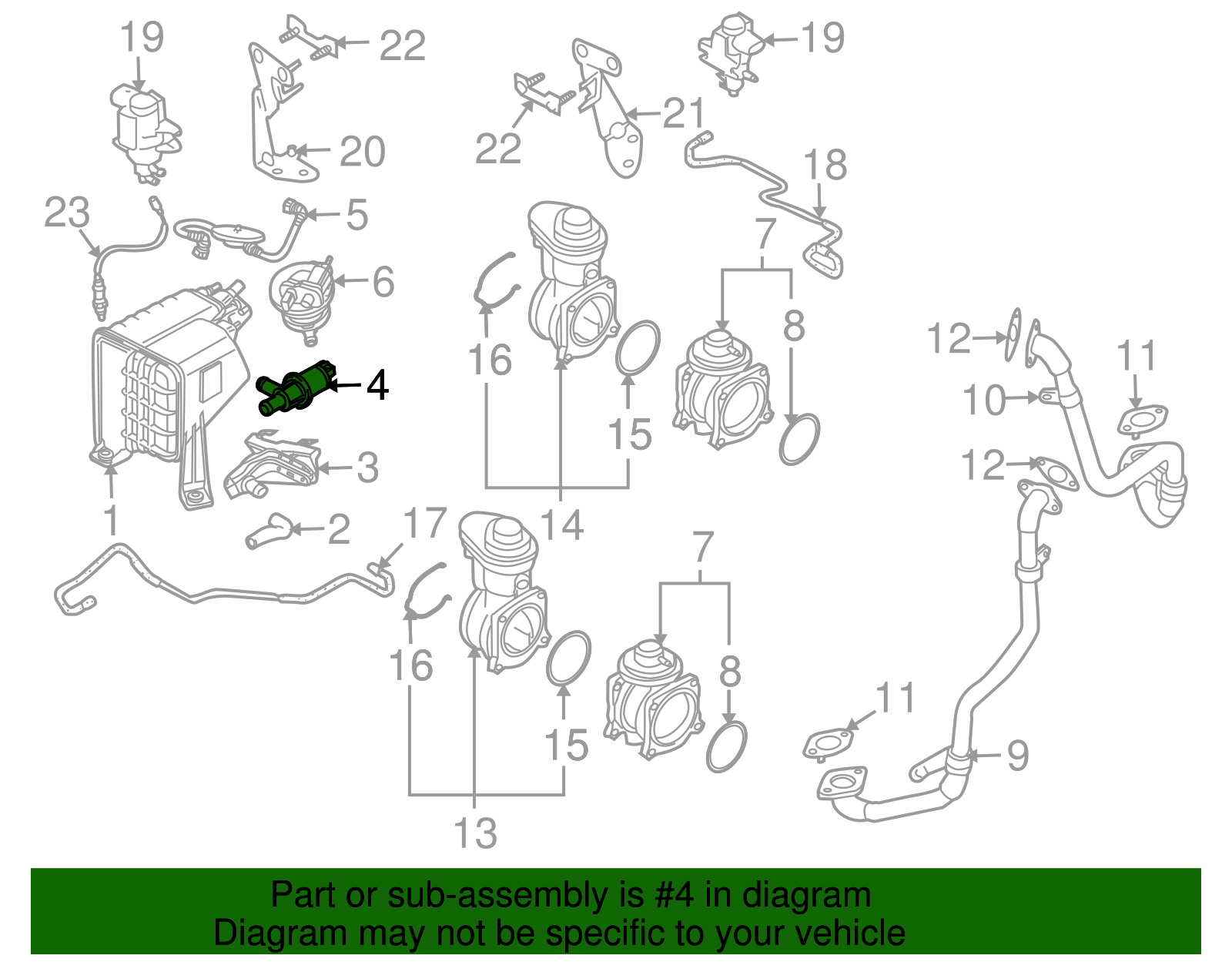 Purge Control Valve - Volkswagen (7L0-906-518-A)