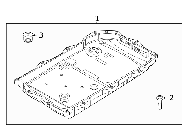 24115a13116 - 2019-2024 BMW Transmission Oil Filter (24-11-5-A13 