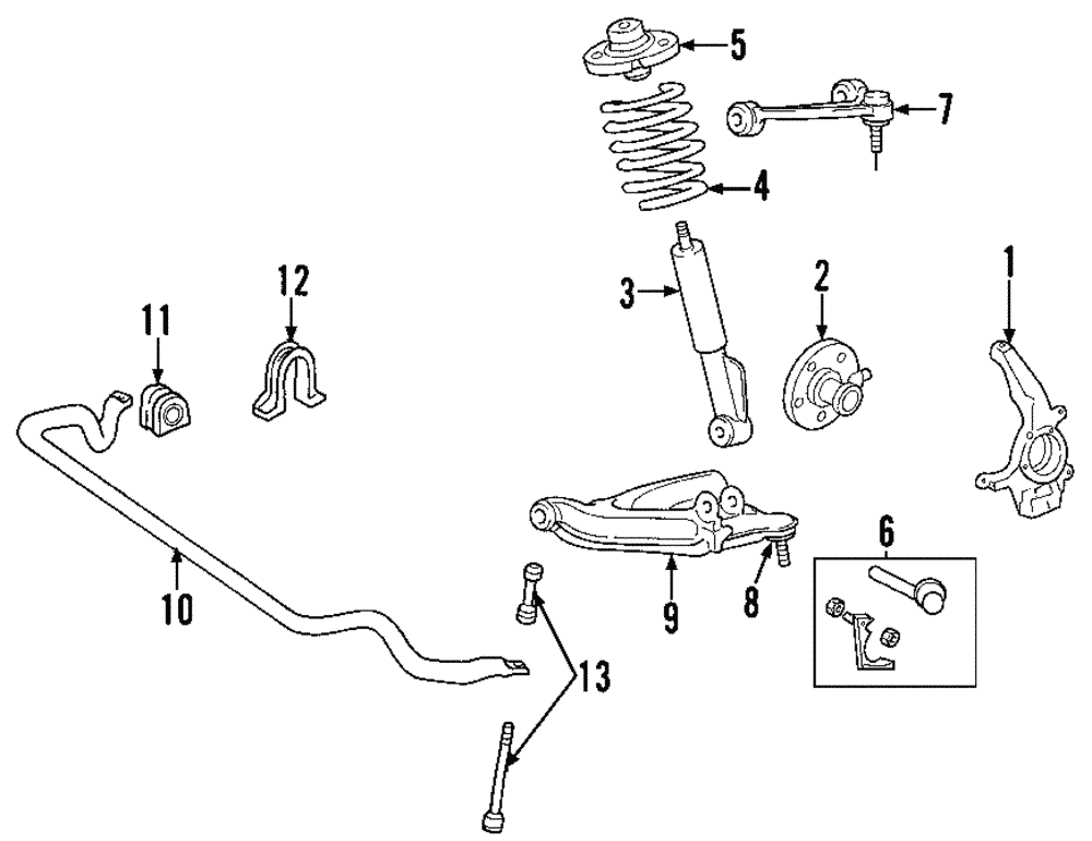 Knuckle - Ford (GL7Z-3K186-A)