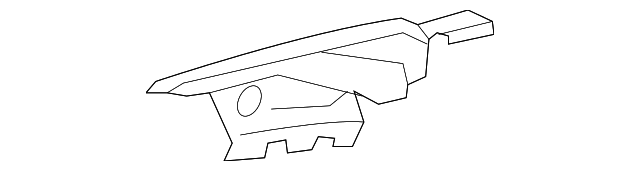 Driver Side Roof Outer Side Rail Extension - GM (84052614)