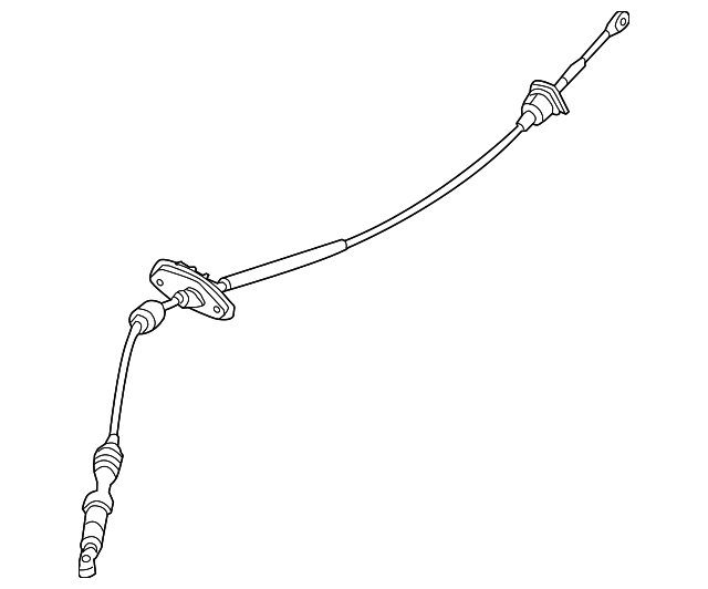 Genuine Shift Control Cable for 20072012 Hyundai Elantra Part 46790