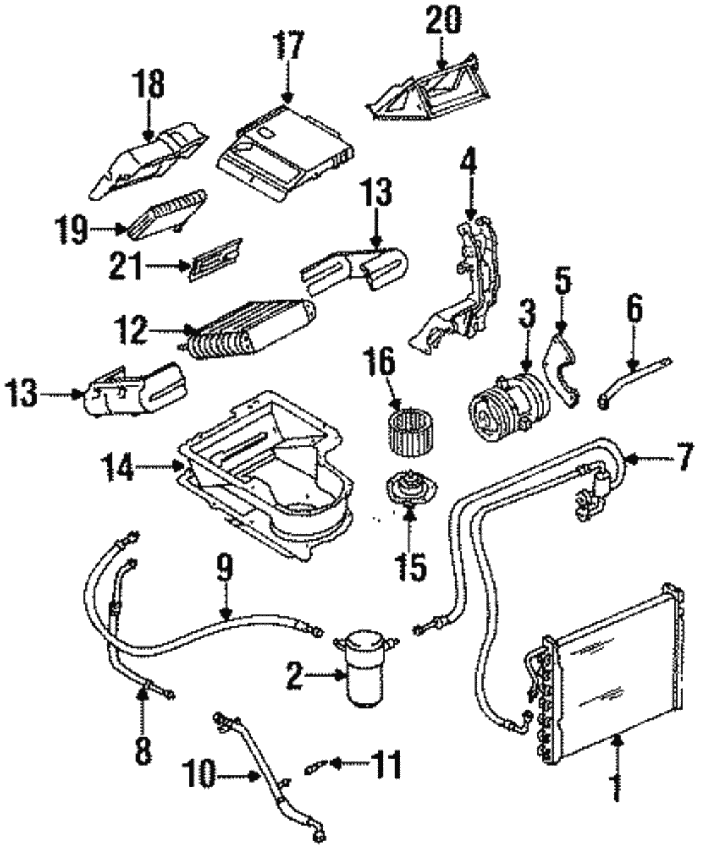 Compressor Assembly, A/C - GM (1135402)