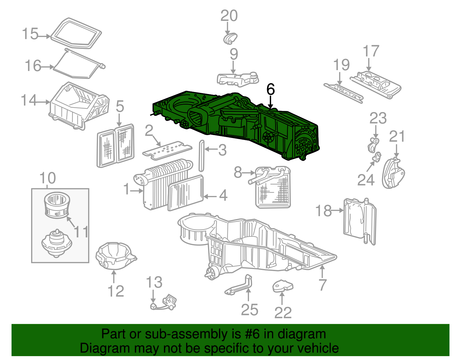 Case Assembly - GM (89019326)