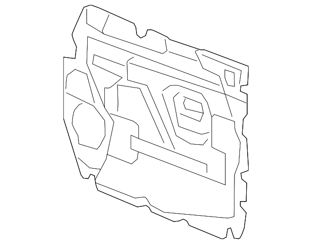 Deflector-Front S/D Wat - GM (25848850)