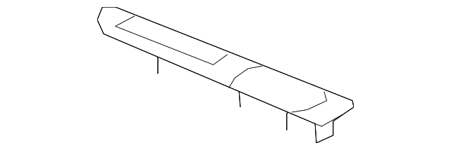 Plate-Front S/D Wdo Switch Tr                  *Brick - GM (25943334)