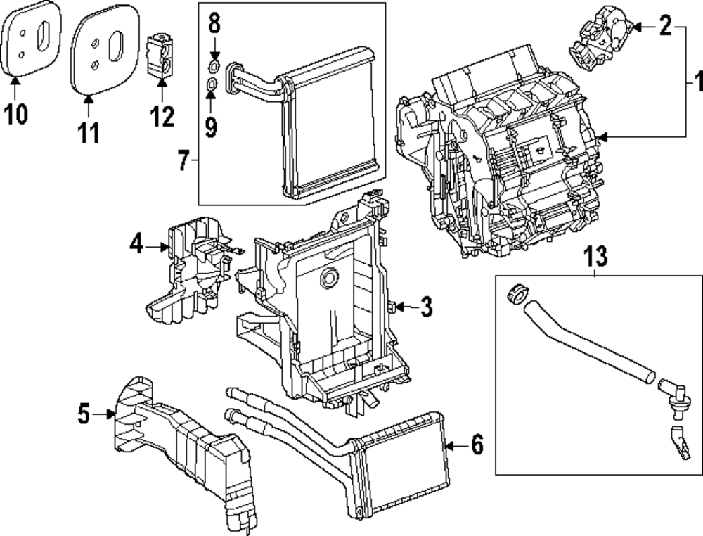 Drain Hose - GM (87834755)