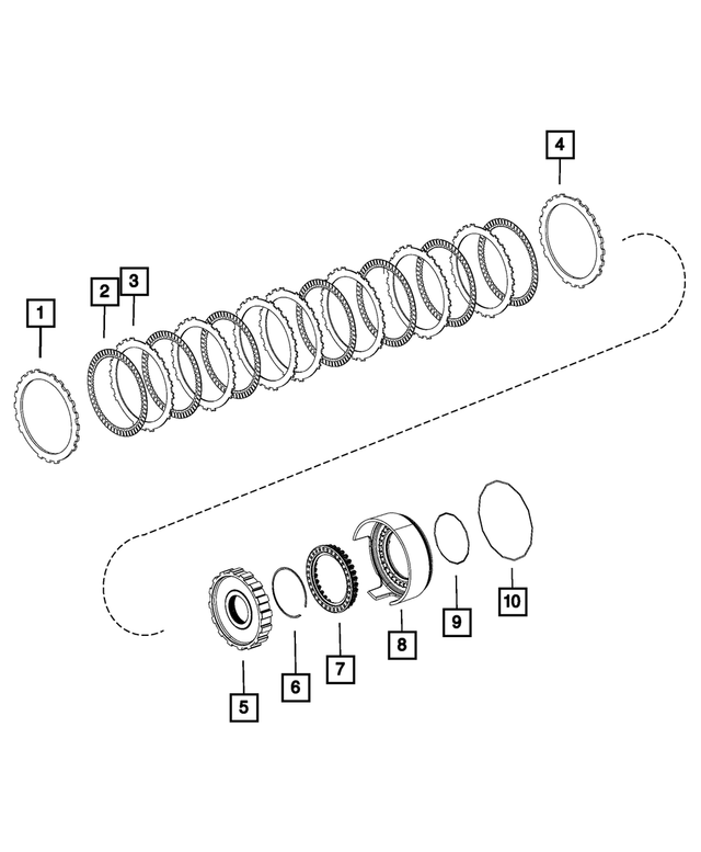 20132024 Ram 3500 Transmission Snap Ring 68244597AA Mopar eStore