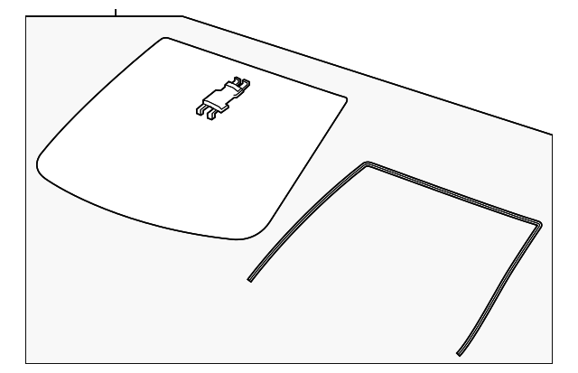 Windshield - GM (84373662)