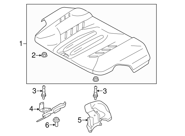 Genuine BMW 13-71-7-847-579 | Mount Bracket | FREE Shipping on Most ...