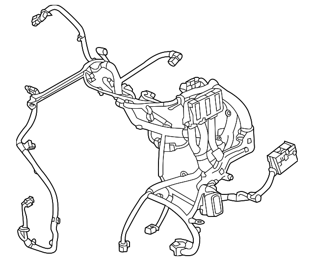 39108513 GM Engine Control Module and Engine Wiring Harness GM Parts Store