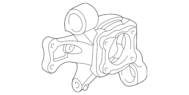 Knuckle Assembly, Rear Suspension - GM (10374326)